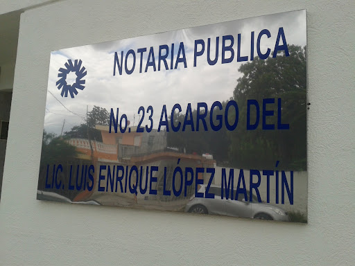 NOTARÍA PÚBLICA LUIS ENRIQUE LOPEZ MARTIN