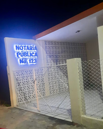 Notaría Pública No. 123 de Yucatán.