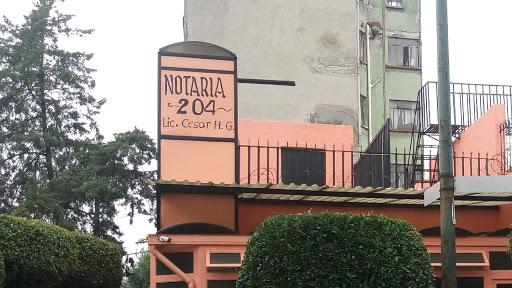 NOTARIA PUBLICA 204.