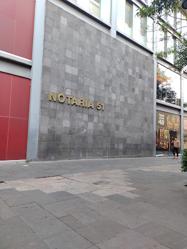 Notaría 51 de la CDMX.