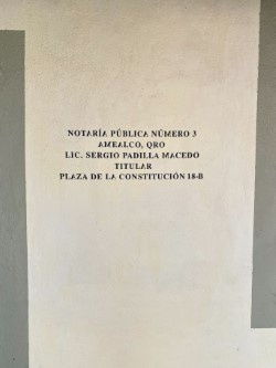 Notaría Pública 3 de Amealco