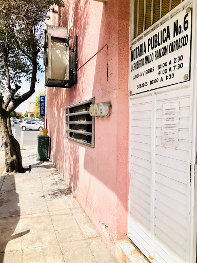 Notaria Pública Número 6 Lic. Roberto Amado Ransom Carrasco