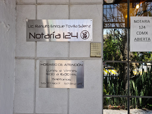 Notaría Pública 124 del D. F.