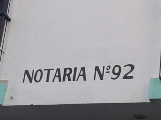BUFFETE Y NOTARIA No 92
