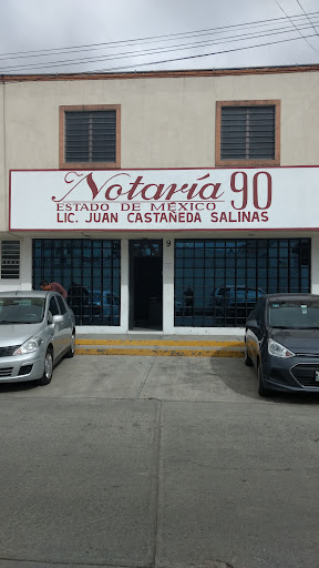 Notaría 90 Estado de Mexico, Titular Lic. Juan Castañeda Salinas