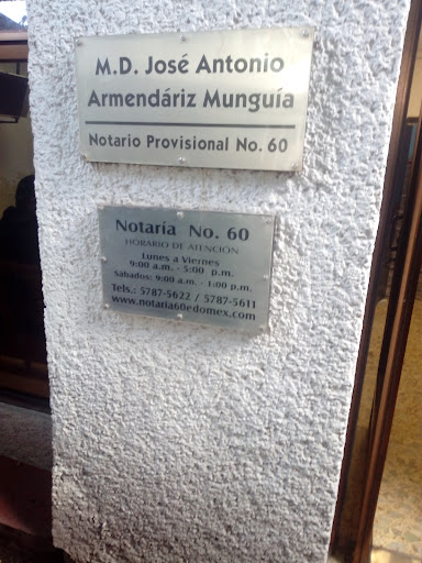 Notaría No. 60