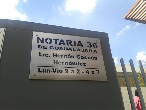 NOTARÍA 36 DE GUADALAJARA