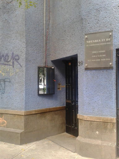 Notaría 37 de la Ciudad de México