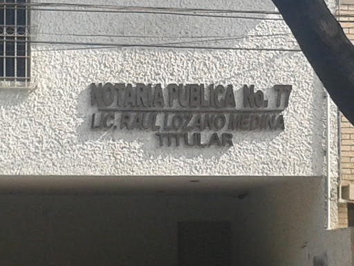 Notaría Pública 77