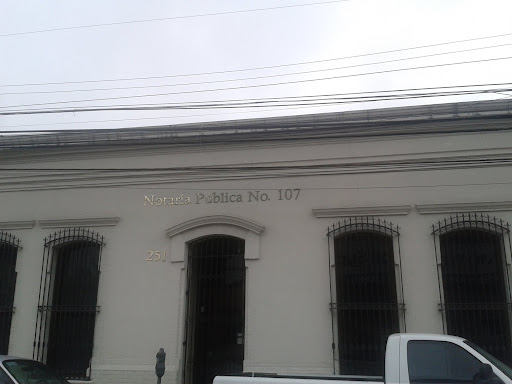 Notaria pública #107