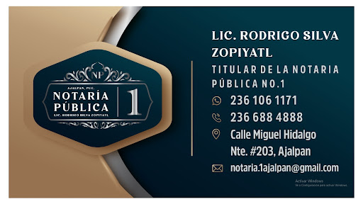 Notaría Publica No.1 Ajalpan