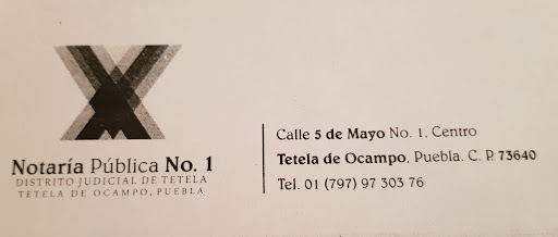 Notaría Pública No. 1 Dtto. Judicial De Tetela