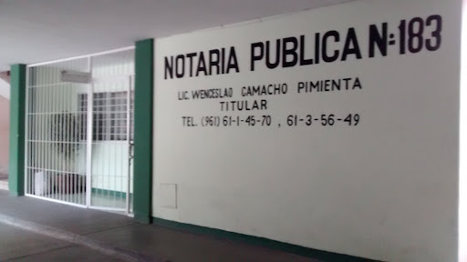 Notaría Pública 183