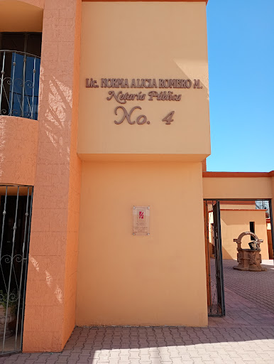 Notaría Pública N. 4 Lic. Norma Alicia Romero Miranda