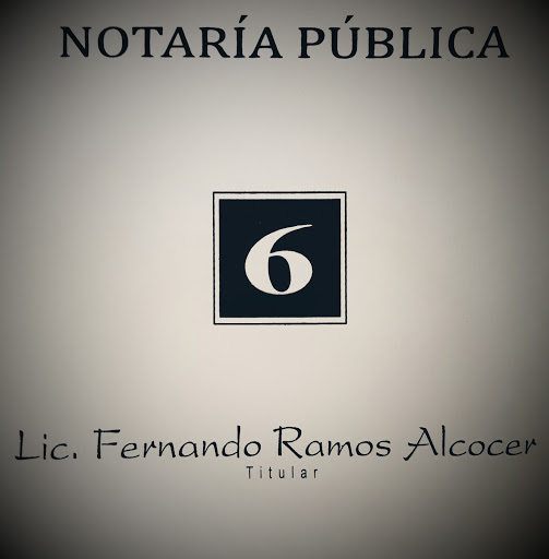 Notaría Pública 6 - Lic. Fernando Ramos Alcocer