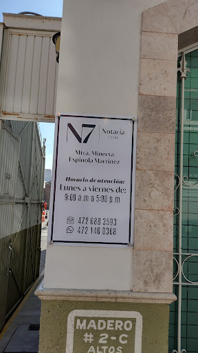 Notaria Pública No. 7 Lic. Minerva Espínola Martínez