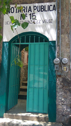 Notaria No. 15 Lic. Francisco Gonzalez Veloz