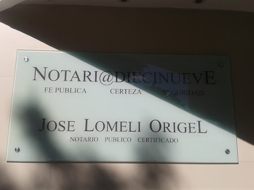 Notaría Pública N° 19